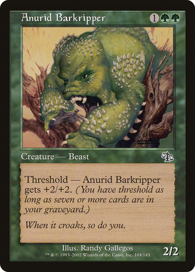 Anurid Barkripper (JUD-104) - Judgment - Premium MTG Single from Wizards of the Coast - Just $0.08! Shop now at Game Crave Tournament Store