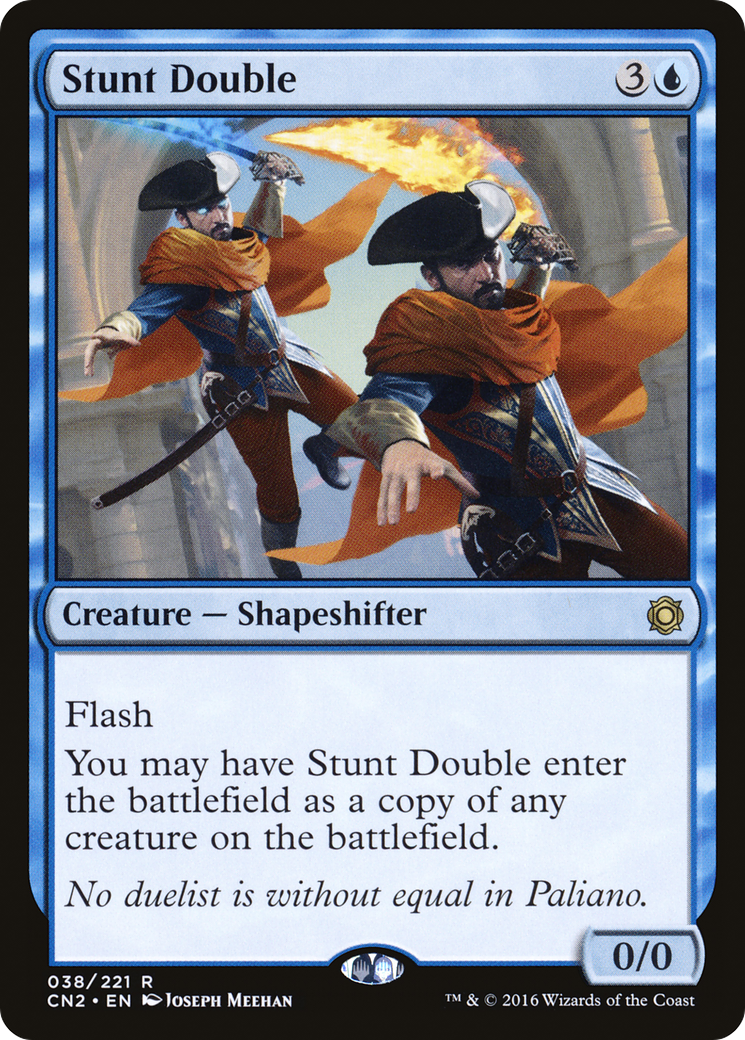 Stunt Double (CN2-038) - Conspiracy: Take the Crown Foil - Premium MTG Single from Wizards of the Coast - Just $14.58! Shop now at Game Crave Tournament Store