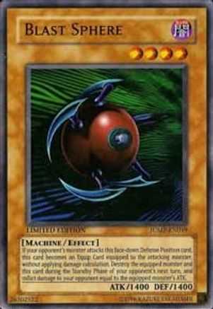 Blast Sphere (JUMP-EN019) - Shonen Jump Magazine Promos Limited - Premium Yugioh Single from Konami - Just $1.49! Shop now at Game Crave Tournament Store