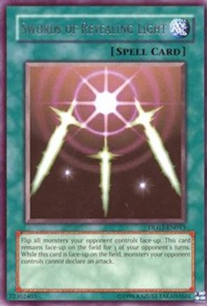 Swords of Revealing Light (DLG1-EN013) - Dark Legends Unlimited - Premium Yugioh Single from Konami - Just $0.89! Shop now at Game Crave Tournament Store
