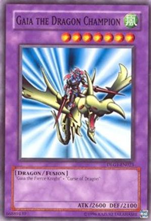 Gaia the Dragon Champion (DLG1-EN023) - Dark Legends Unlimited - Premium Yugioh Single from Konami - Just $0.35! Shop now at Game Crave Tournament Store