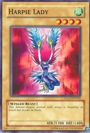 Harpie Lady (DLG1-EN026) - Dark Legends Unlimited - Premium Yugioh Single from Konami - Just $0.40! Shop now at Game Crave Tournament Store