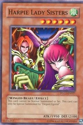 Harpie Lady Sisters (DLG1-EN027) - Dark Legends Unlimited - Premium Yugioh Single from Konami - Just $0.25! Shop now at Game Crave Tournament Store