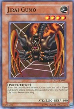 Jirai Gumo (DLG1-EN040) - Dark Legends Unlimited - Premium Yugioh Single from Konami - Just $0.08! Shop now at Game Crave Tournament Store