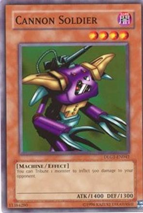 Cannon Soldier (DLG1-EN042) - Dark Legends Unlimited - Premium Yugioh Single from Konami - Just $0.38! Shop now at Game Crave Tournament Store
