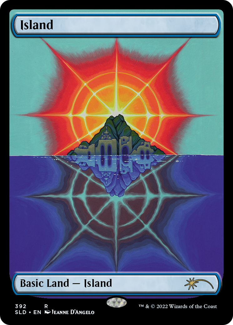 Island (SLD-392) - Secret Lair Drop: (Full Art) - Premium MTG Single from Wizards of the Coast - Just $1.19! Shop now at Game Crave Tournament Store