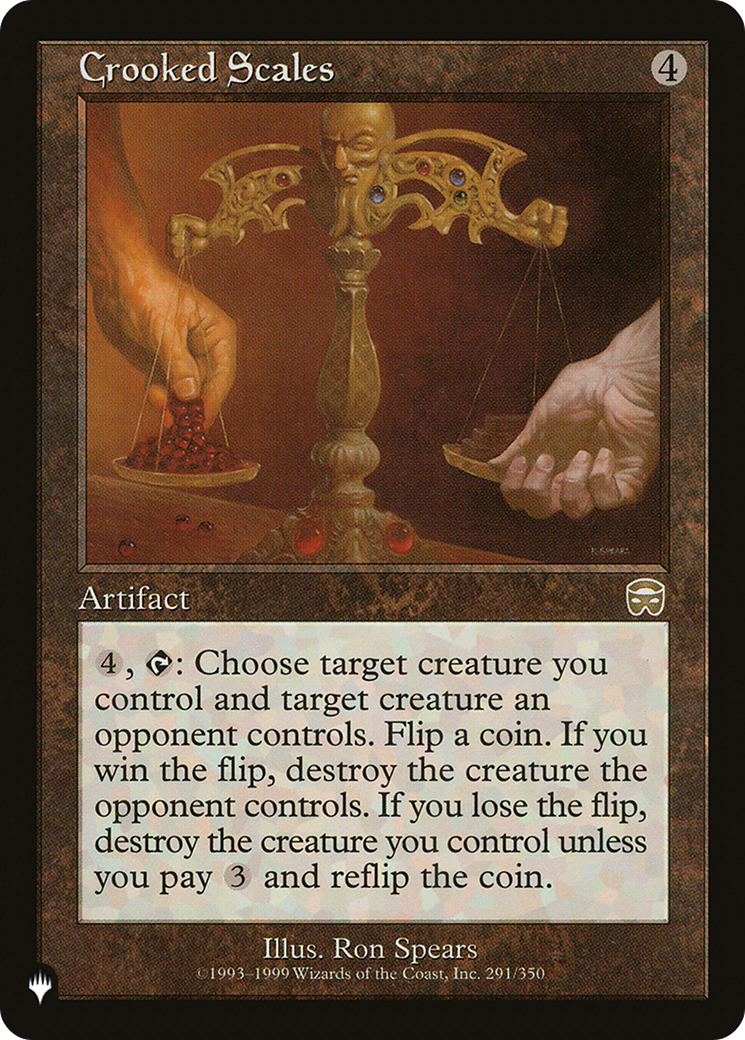 Crooked Scales (PHED-048) - Heads I Win, Tails You Lose - Premium MTG Single from Wizards of the Coast - Just $0.13! Shop now at Game Crave Tournament Store