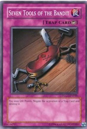 Seven Tools of the Bandit (DLG1-EN048) - Dark Legends Unlimited - Premium Yugioh Single from Konami - Just $0.25! Shop now at Game Crave Tournament Store