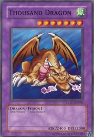 Thousand Dragon (DLG1-EN050) - Dark Legends Unlimited - Premium Yugioh Single from Konami - Just $0.38! Shop now at Game Crave Tournament Store