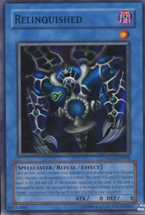 Relinquished (DLG1-EN055) - Dark Legends Unlimited - Premium Yugioh Single from Konami - Just $4.80! Shop now at Game Crave Tournament Store