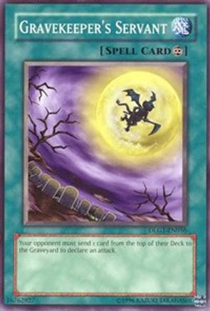 Gravekeeper's Servant (DLG1-EN056) - Dark Legends Unlimited - Premium Yugioh Single from Konami - Just $0.35! Shop now at Game Crave Tournament Store