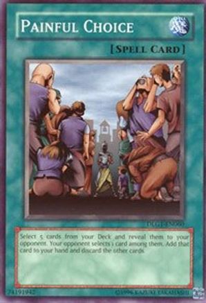 Painful Choice (DLG1-EN060) - Dark Legends Unlimited - Premium Yugioh Single from Konami - Just $0.88! Shop now at Game Crave Tournament Store