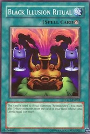 Black Illusion Ritual (DLG1-EN061) - Dark Legends Unlimited - Premium Yugioh Single from Konami - Just $0.31! Shop now at Game Crave Tournament Store
