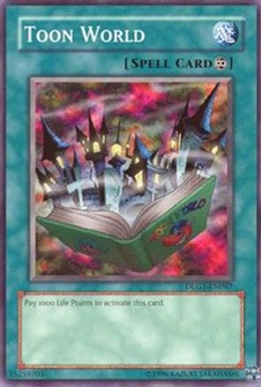 Toon World (DLG1-EN067) - Dark Legends Unlimited - Premium Yugioh Single from Konami - Just $0.41! Shop now at Game Crave Tournament Store