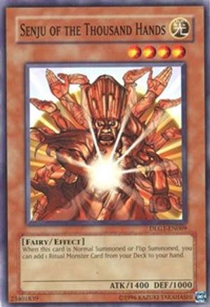Senju of the Thousand Hands (DLG1-EN069) - Dark Legends Unlimited - Premium Yugioh Single from Konami - Just $0.38! Shop now at Game Crave Tournament Store