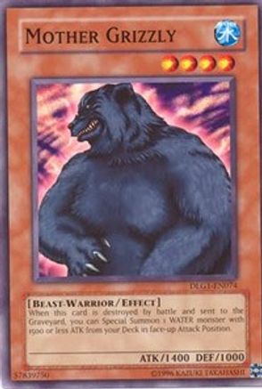 Mother Grizzly (DLG1-EN074) - Dark Legends Unlimited - Premium Yugioh Single from Konami - Just $0.26! Shop now at Game Crave Tournament Store