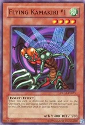 Flying Kamakiri #1 (DLG1-EN075) - Dark Legends Unlimited - Premium Yugioh Single from Konami - Just $0.25! Shop now at Game Crave Tournament Store