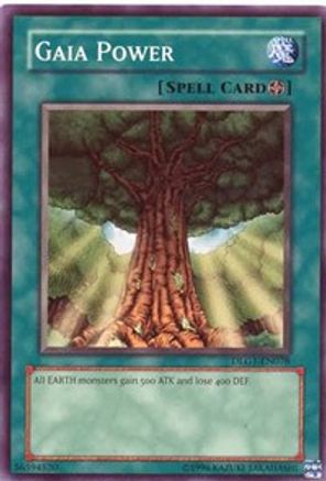 Gaia Power (DLG1-EN078) - Dark Legends Unlimited - Premium Yugioh Single from Konami - Just $0.13! Shop now at Game Crave Tournament Store