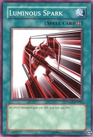 Luminous Spark (DLG1-EN082) - Dark Legends Unlimited - Premium Yugioh Single from Konami - Just $0.32! Shop now at Game Crave Tournament Store