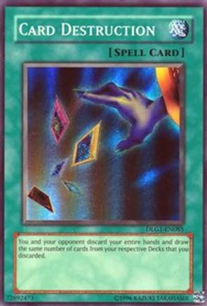 Card Destruction (DLG1-EN085) - Dark Legends Unlimited - Premium Yugioh Single from Konami - Just $8.30! Shop now at Game Crave Tournament Store