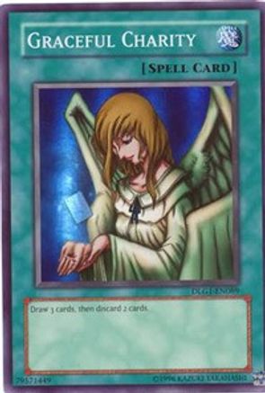 Graceful Charity (DLG1-EN089) - Dark Legends Unlimited - Premium Yugioh Single from Konami - Just $10.07! Shop now at Game Crave Tournament Store