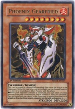Phoenix Gearfried (SDWS-EN001) - Structure Deck: Warriors' Strike 1st Edition - Premium Yugioh Single from Konami - Just $1.99! Shop now at Game Crave Tournament Store