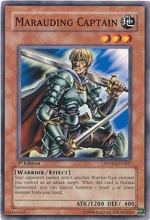 Marauding Captain (SDWS-EN007) - Structure Deck: Warriors' Strike 1st Edition - Premium Yugioh Single from Konami - Just $0.26! Shop now at Game Crave Tournament Store