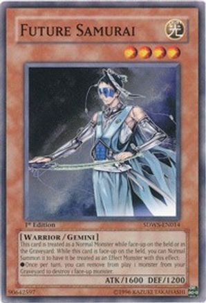 Future Samurai (SDWS-EN014) - Structure Deck: Warriors' Strike 1st Edition - Premium Yugioh Single from Konami - Just $0.25! Shop now at Game Crave Tournament Store