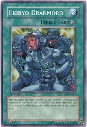 Ekibyo Drakmord (SDWS-EN024) - Structure Deck: Warriors' Strike 1st Edition - Premium Yugioh Single from Konami - Just $0.26! Shop now at Game Crave Tournament Store