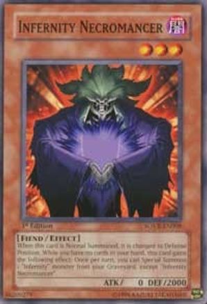 Infernity Necromancer (SOVR-EN008) - Stardust Overdrive Unlimited - Premium Yugioh Single from Konami - Just $0.30! Shop now at Game Crave Tournament Store