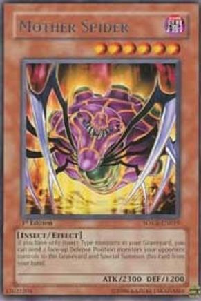 Mother Spider (SOVR-EN019) - Stardust Overdrive 1st Edition - Premium Yugioh Single from Konami - Just $0.71! Shop now at Game Crave Tournament Store