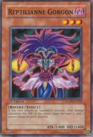 Reptilianne Gorgon (SOVR-EN020) - Stardust Overdrive 1st Edition - Premium Yugioh Single from Konami - Just $0.25! Shop now at Game Crave Tournament Store