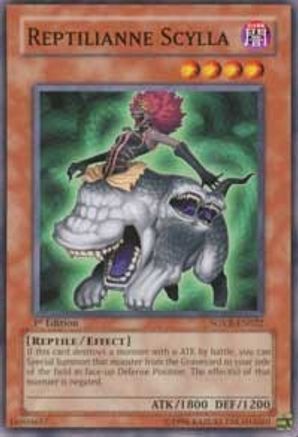 Reptilianne Scylla (SOVR-EN022) - Stardust Overdrive 1st Edition - Premium Yugioh Single from Konami - Just $0.10! Shop now at Game Crave Tournament Store