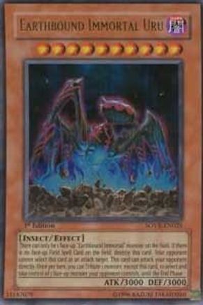 Earthbound Immortal Uru (SOVR-EN025) - Stardust Overdrive Unlimited - Premium Yugioh Single from Konami - Just $4.46! Shop now at Game Crave Tournament Store