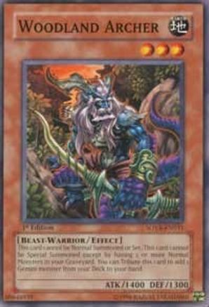 Woodland Archer (SOVR-EN031) - Stardust Overdrive Unlimited - Premium Yugioh Single from Konami - Just $0.25! Shop now at Game Crave Tournament Store