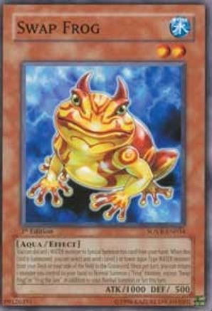 Swap Frog (SOVR-EN034) - Stardust Overdrive 1st Edition - Premium Yugioh Single from Konami - Just $1.88! Shop now at Game Crave Tournament Store