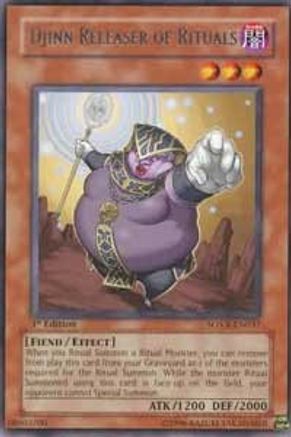 Djinn Releaser of Rituals (SOVR-EN037) - Stardust Overdrive 1st Edition - Premium Yugioh Single from Konami - Just $0.17! Shop now at Game Crave Tournament Store
