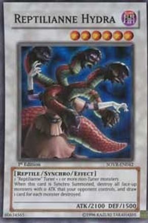 Reptilianne Hydra (SOVR-EN042) - Stardust Overdrive Unlimited - Premium Yugioh Single from Konami - Just $0.32! Shop now at Game Crave Tournament Store
