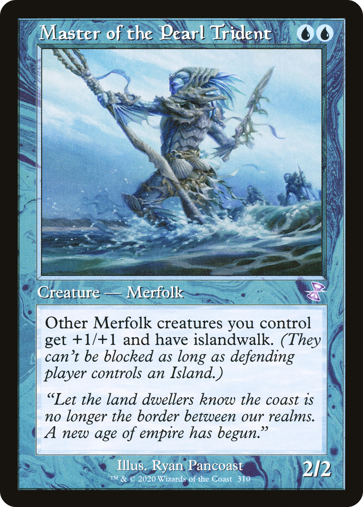 Master of the Pearl Trident (TSR-310) - Time Spiral Remastered - Premium MTG Single from Wizards of the Coast - Just $0.46! Shop now at Game Crave Tournament Store