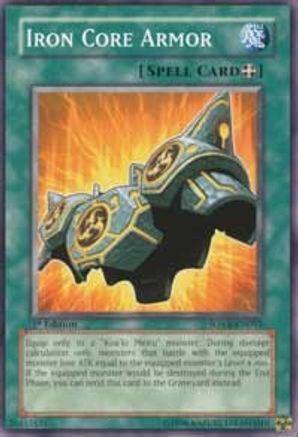 Iron Core Armor (SOVR-EN053) - Stardust Overdrive Unlimited - Premium Yugioh Single from Konami - Just $0.25! Shop now at Game Crave Tournament Store