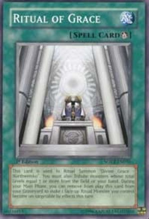 Ritual of Grace (SOVR-EN056) - Stardust Overdrive 1st Edition - Premium Yugioh Single from Konami - Just $0.25! Shop now at Game Crave Tournament Store