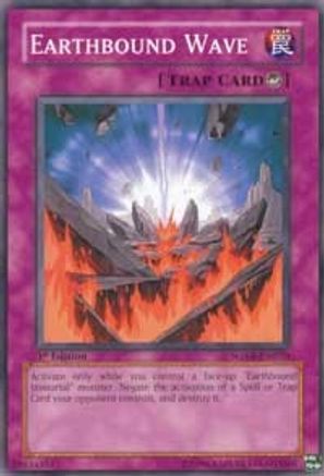 Earthbound Wave (SOVR-EN070) - Stardust Overdrive 1st Edition - Premium Yugioh Single from Konami - Just $0.25! Shop now at Game Crave Tournament Store