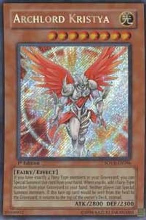 Archlord Kristya (SOVR-EN096) - Stardust Overdrive Unlimited - Premium Yugioh Single from Konami - Just $71.28! Shop now at Game Crave Tournament Store