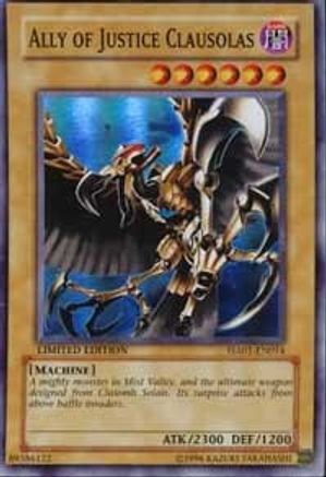 Ally of Justice Clausolas (HA01-EN014) - Hidden Arsenal 1st Edition - Premium Yugioh Single from Konami - Just $0.36! Shop now at Game Crave Tournament Store