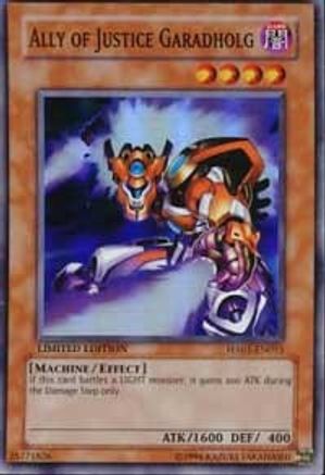 Ally of Justice Garadholg (HA01-EN015) - Hidden Arsenal Limited - Premium Yugioh Single from Konami - Just $0.25! Shop now at Game Crave Tournament Store