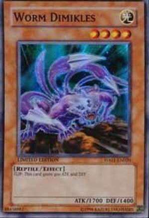 Worm Dimikles (HA01-EN020) - Hidden Arsenal 1st Edition - Premium Yugioh Single from Konami - Just $0.36! Shop now at Game Crave Tournament Store