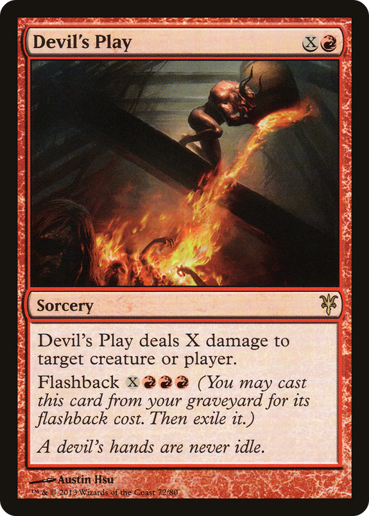 Devil's Play (DDK-072) - Duel Decks: Sorin vs. Tibalt - Premium MTG Single from Wizards of the Coast - Just $0.08! Shop now at Game Crave Tournament Store