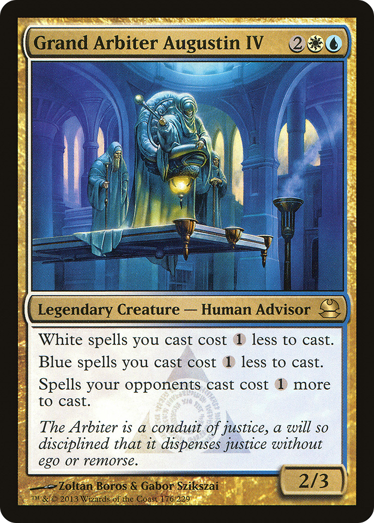 Grand Arbiter Augustin IV (MMA-176) - Modern Masters Foil - Premium MTG Single from Wizards of the Coast - Just $1.79! Shop now at Game Crave Tournament Store