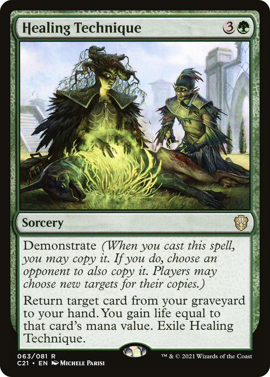 Healing Technique (C21-063) - Commander 2021 - Premium MTG Single from Wizards of the Coast - Just $0.08! Shop now at Game Crave Tournament Store
