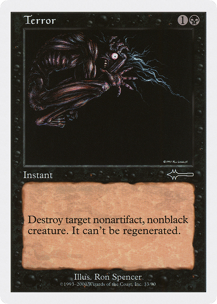 Terror (BTD-033) - Beatdown Box Set - Premium MTG Single from Wizards of the Coast - Just $0.13! Shop now at Game Crave Tournament Store